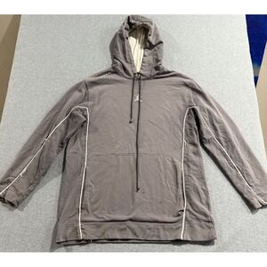 VTG Air Jordan Hoodie Sweatshirt Jump Man Gray Pullover Men's L Large *Read Desc